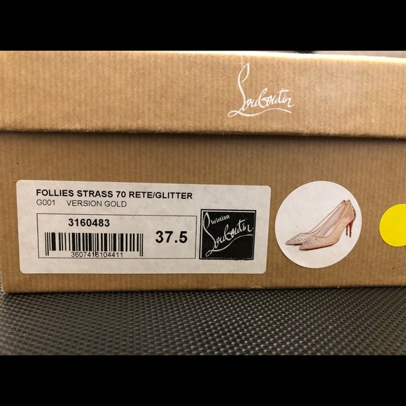 Christian Louboutin Follies Strass Crystal Heels - Picture 7 of 8